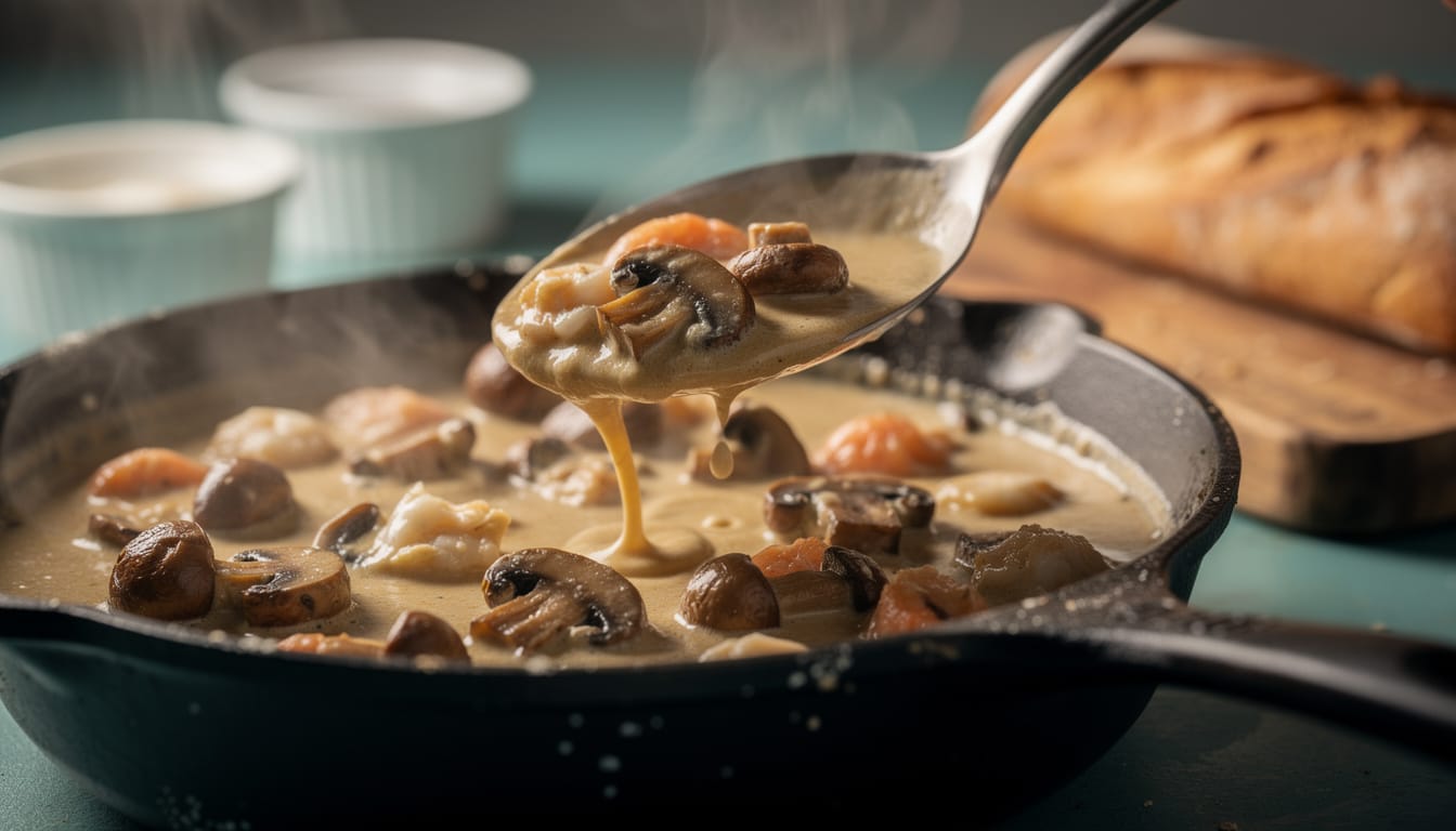 découvrez notre recette rapide et savoureuse de cassolette de fruits de mer crémeuse, prête en seulement 25 minutes pour un repas gourmand et facile à réaliser.