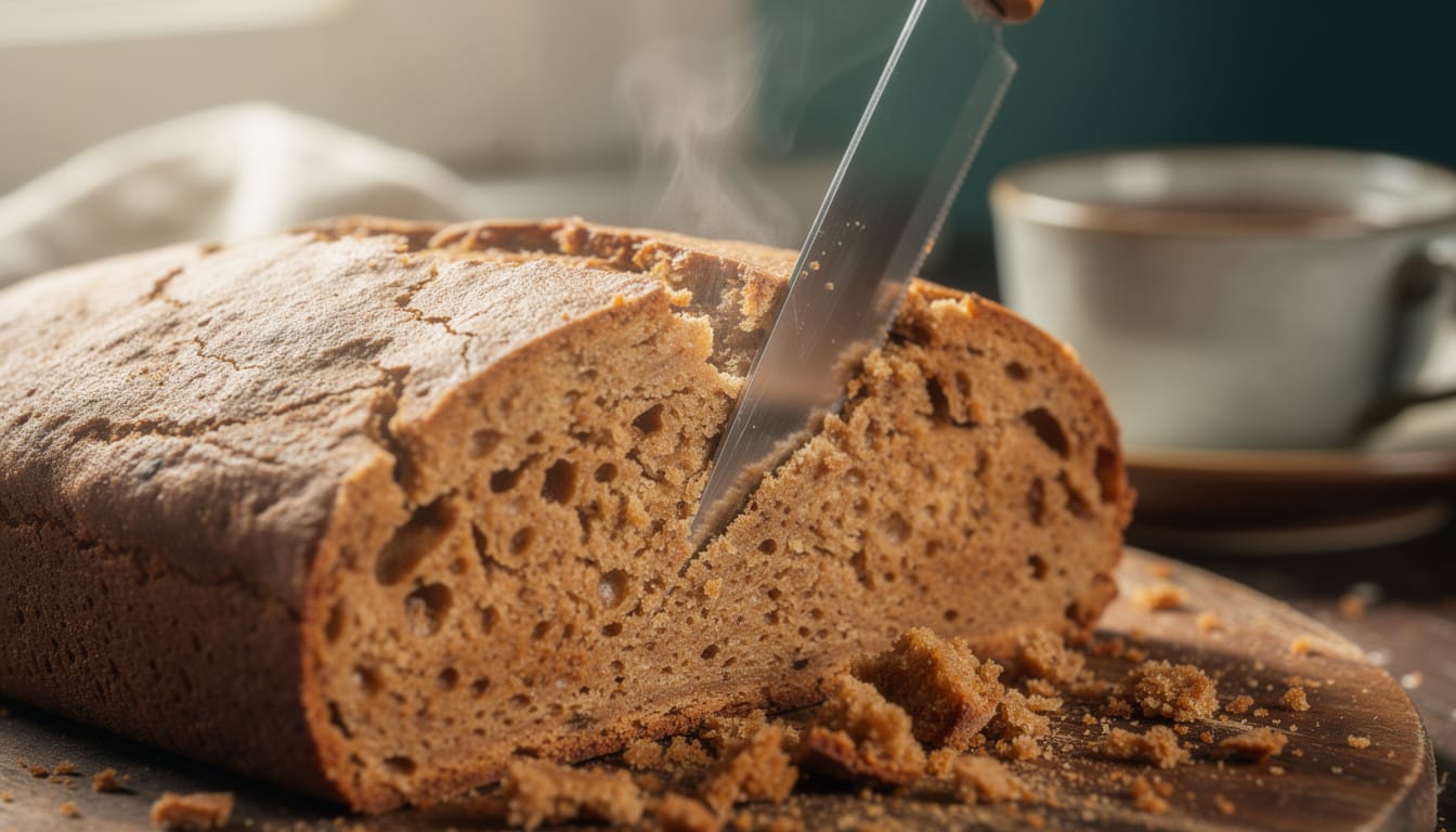 découvrez une recette facile et moelleuse de pain à la farine de châtaigne sans gluten, idéale pour un pain savoureux et sain.