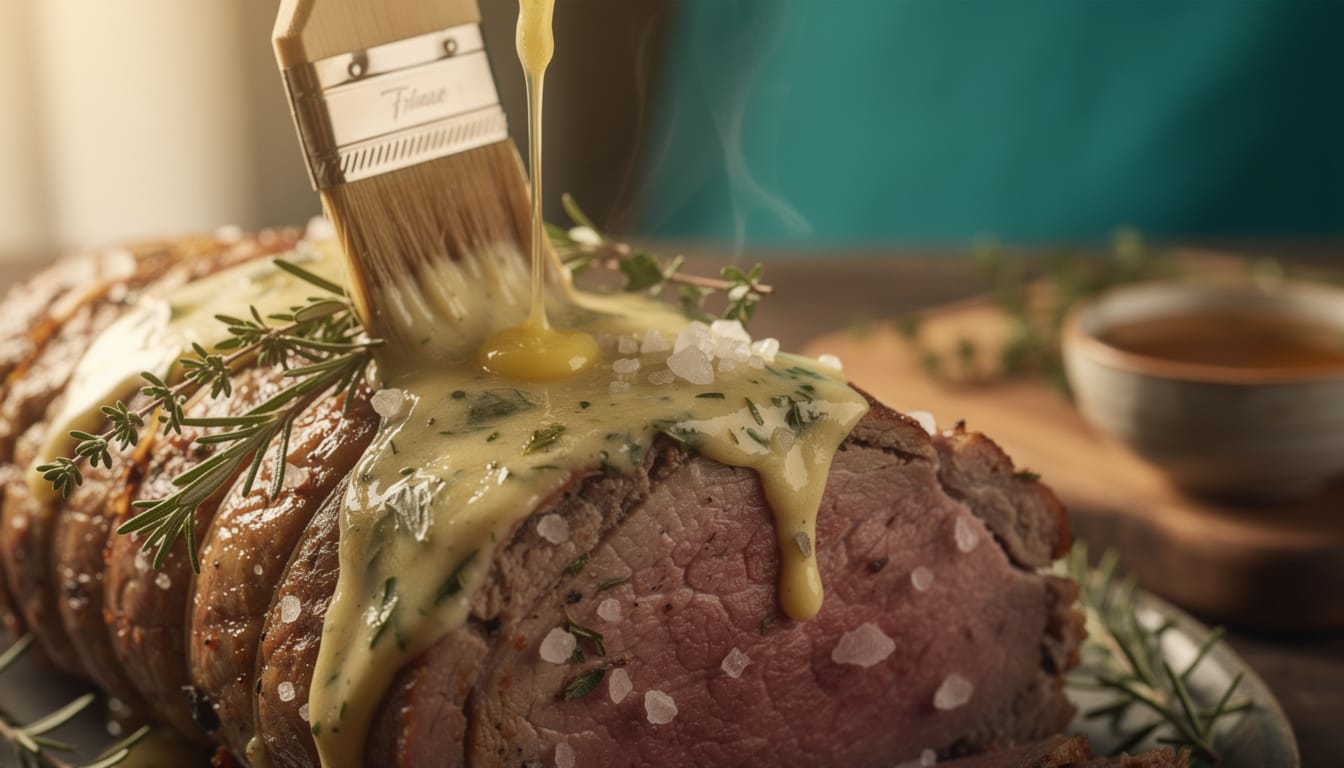 découvrez notre recette facile et savoureuse de rôti de veau dans la noix, tendre et juteuse, parfaite à cuire au four pour un repas gourmand.