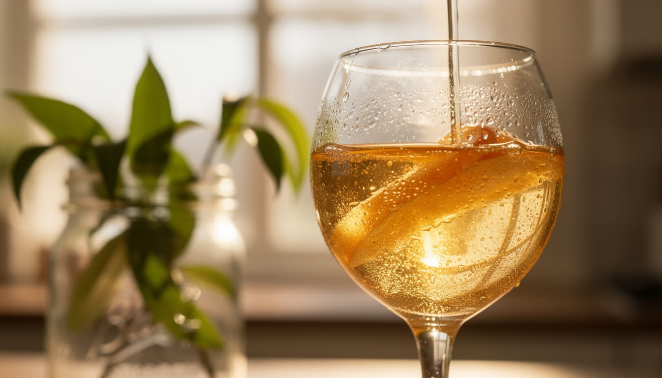 découvrez notre recette artisanale de vin de pêche avec les feuilles, prêt en 40 jours, pour un goût fruité et naturel à savourer.
