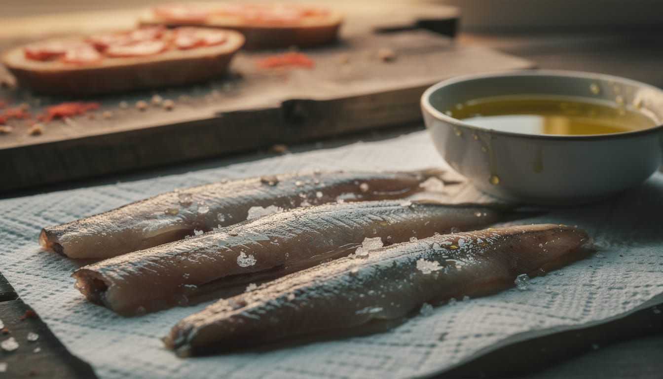 découvrez la recette traditionnelle catalane des anchois au sel de collioure, un délice marin authentique et savoureux à préparer facilement chez vous.