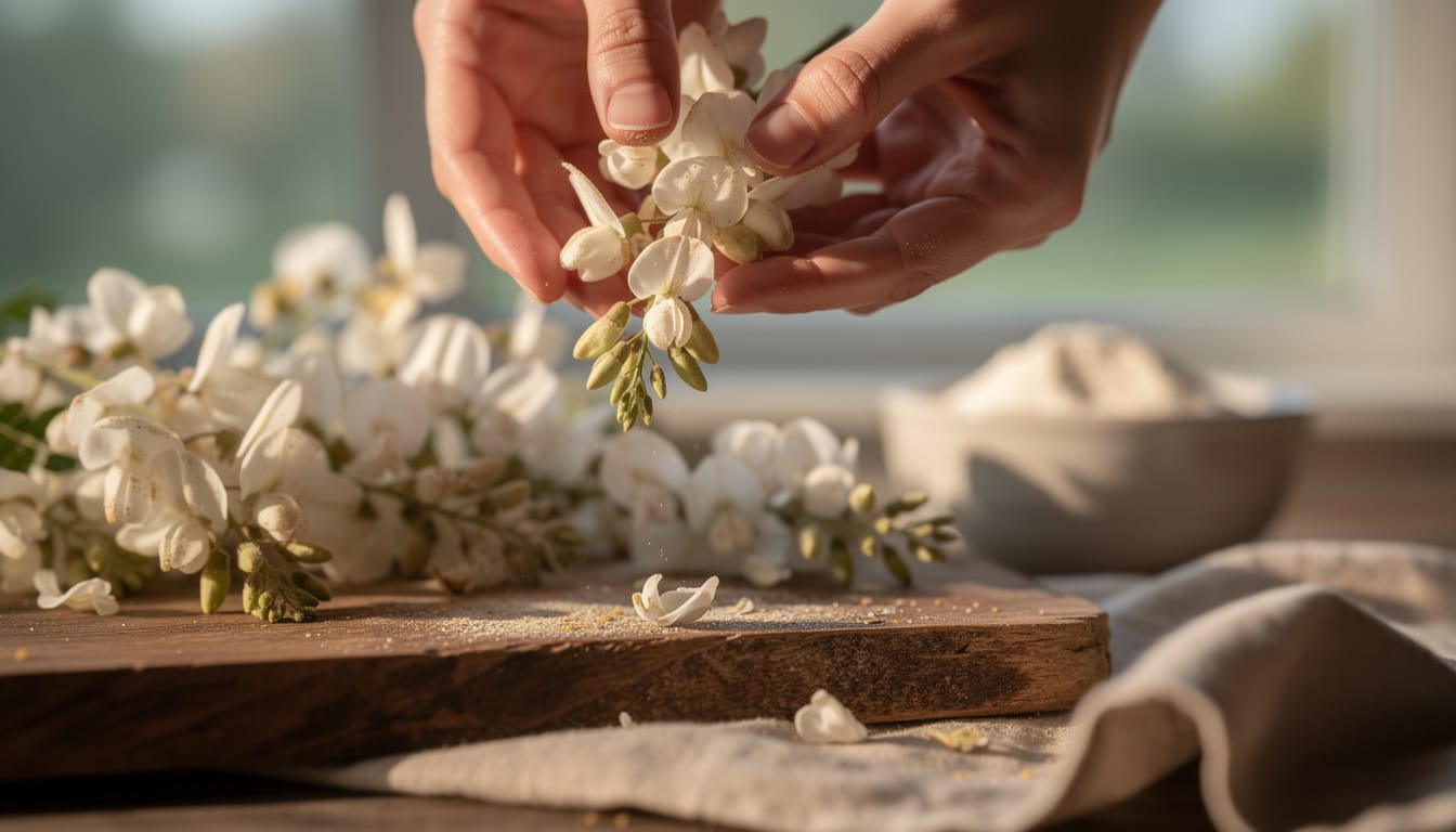 découvrez notre recette printanière de beignets de fleurs d'acacia, légers et parfumés, pour une délicieuse gourmandise naturelle à savourer en saison.