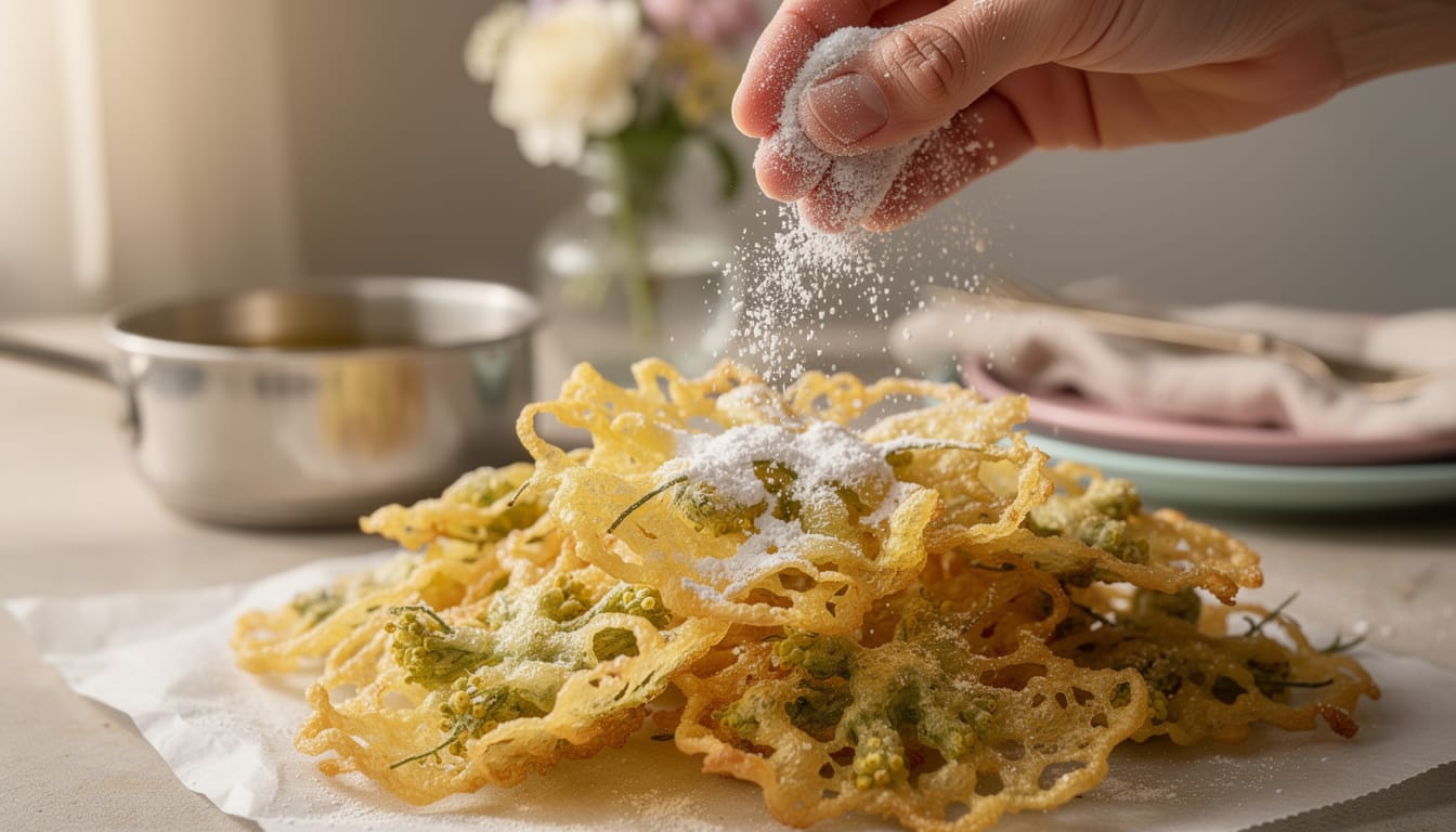 découvrez une recette printanière légère et parfumée de beignets de fleurs d'acacia, une douceur croustillante idéale pour savourer les saveurs du printemps.