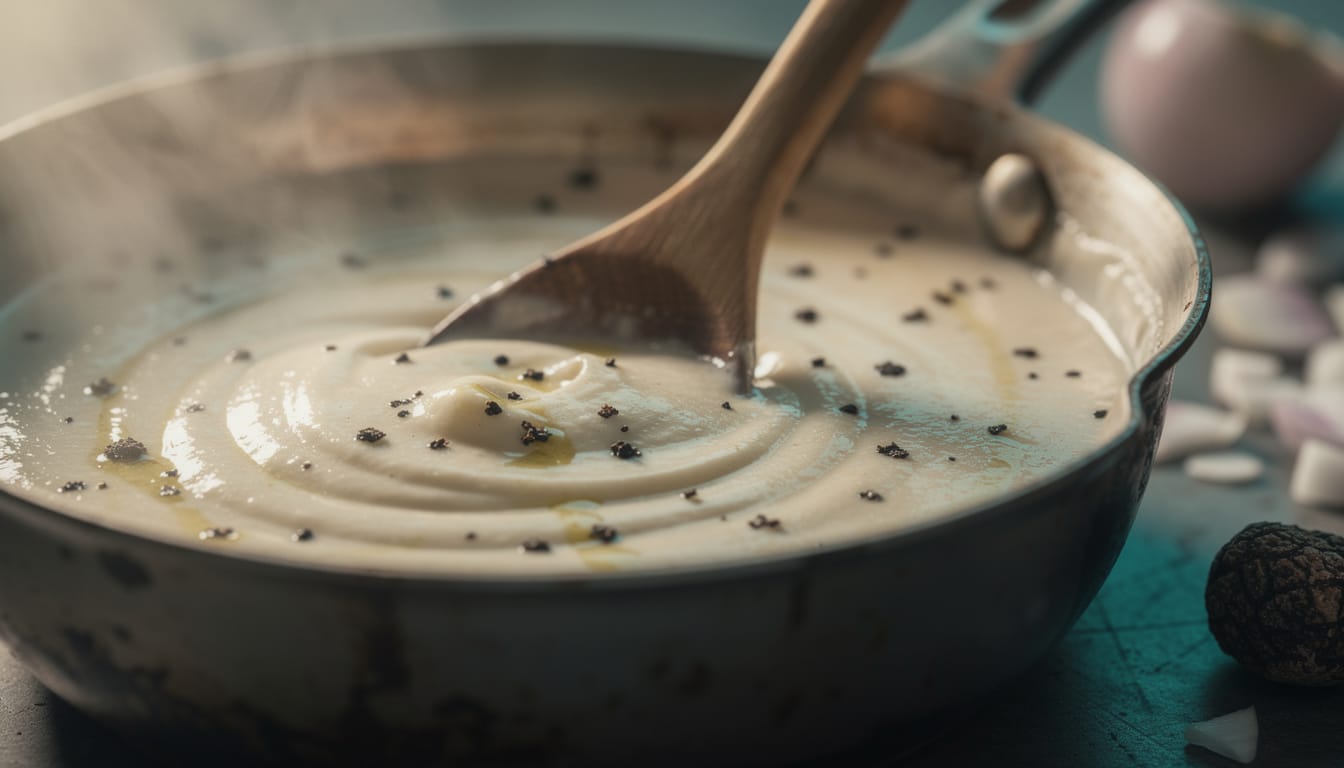 découvrez notre recette facile de crème à la truffe maison, un délice gastronomique prêt en seulement 10 minutes pour sublimer vos plats.