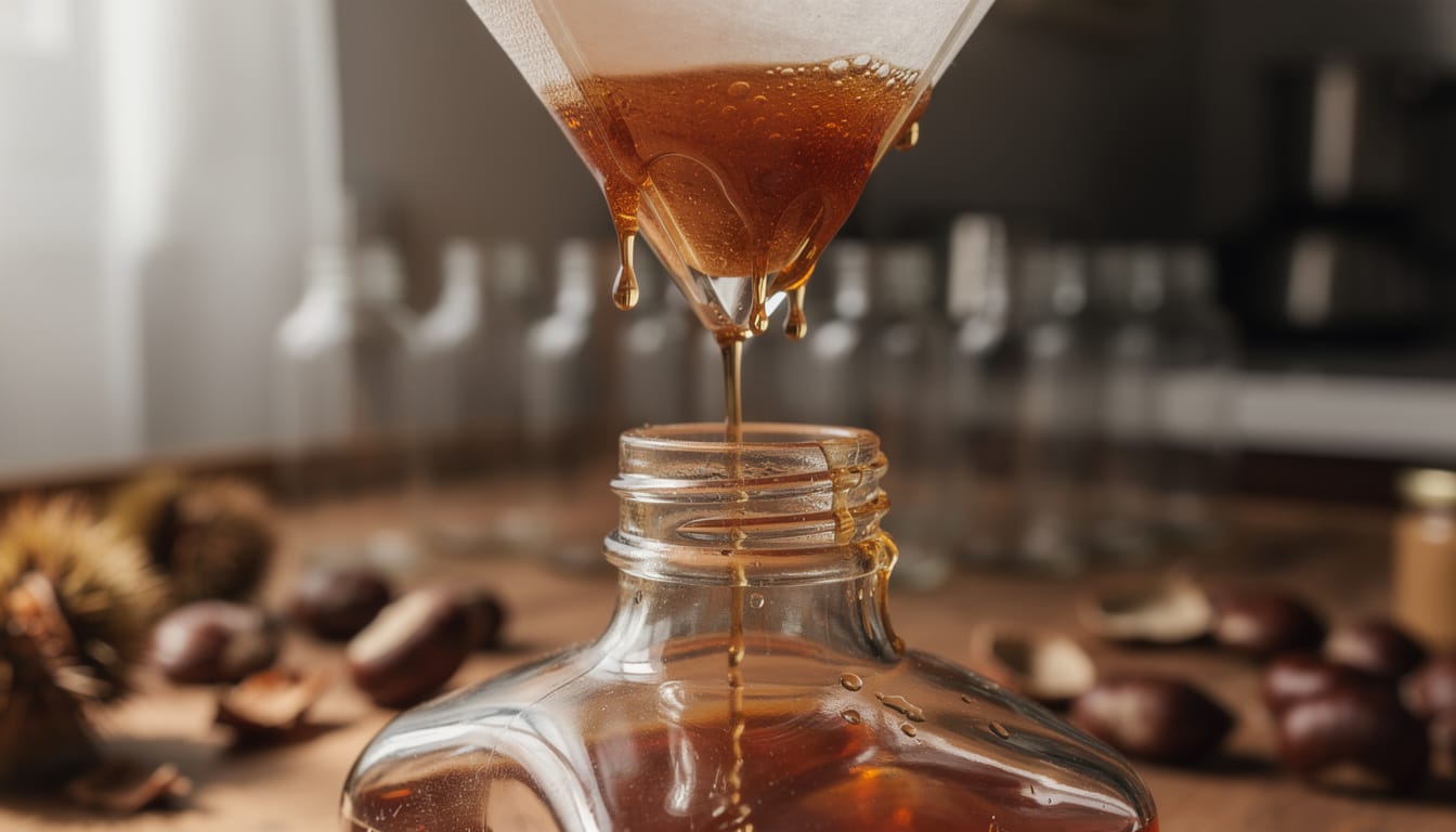 découvrez notre recette facile de crème de châtaigne alcoolisée maison, prête en 1 mois pour savourer une liqueur gourmande et originale.
