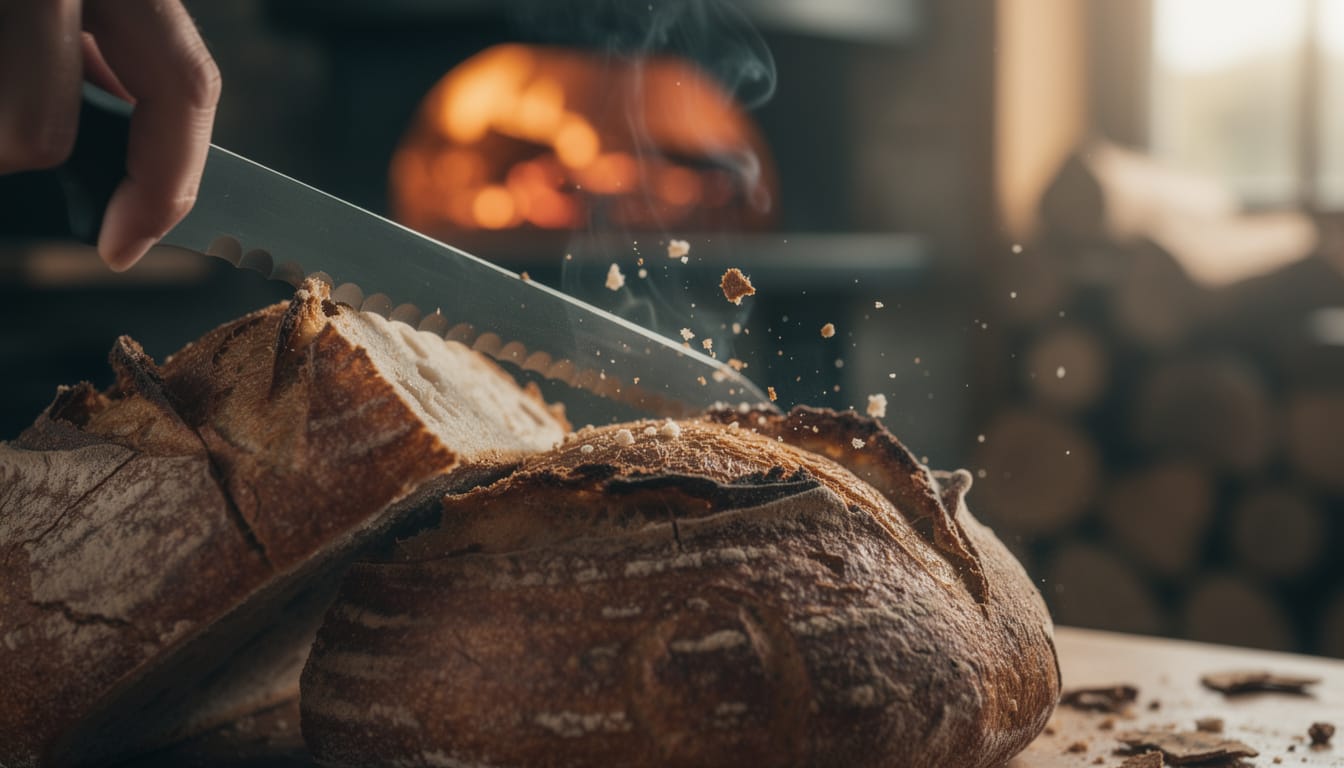découvrez notre recette traditionnelle de pain au four à bois, avec des conseils pour un temps de cuisson parfait et un pain artisanal savoureux.