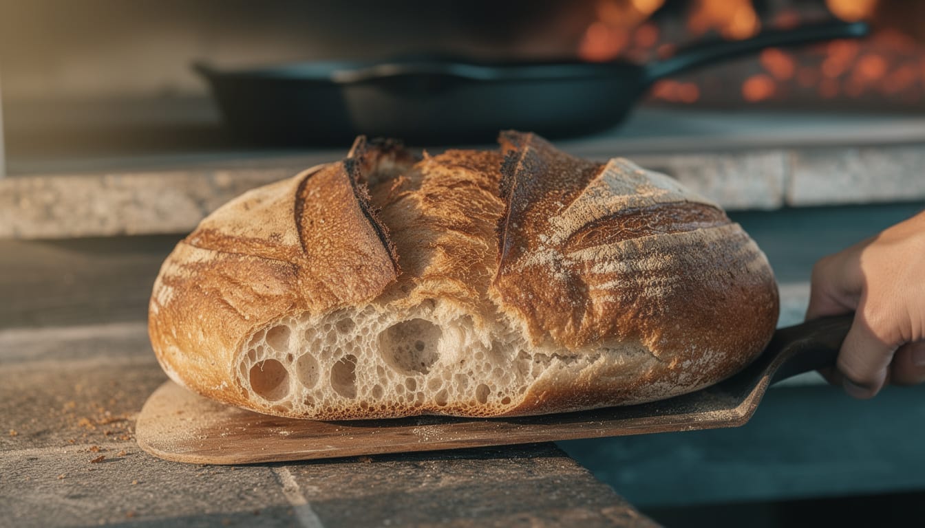 découvrez notre recette traditionnelle de pain au four à bois avec des conseils précis sur le temps de cuisson pour un pain parfaitement doré et croustillant.