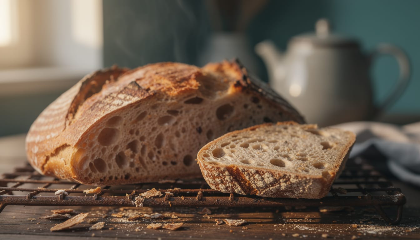 découvrez notre recette pas à pas de pain complet au levain, spécialement conçue pour les débutants. apprenez à réaliser un pain sain, savoureux et authentique facilement chez vous.