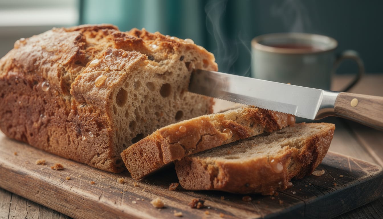 découvrez une recette facile de pain sans levure de boulanger, utilisant de la levure chimique pour un résultat rapide et savoureux.