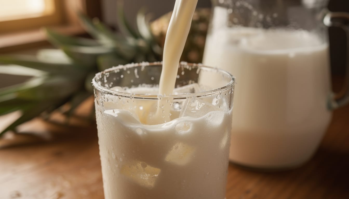 découvrez la recette facile de la pina colada en grand format pour 10 personnes, idéale pour vos fêtes et rassemblements. préparez ce cocktail tropical rafraîchissant en toute simplicité !