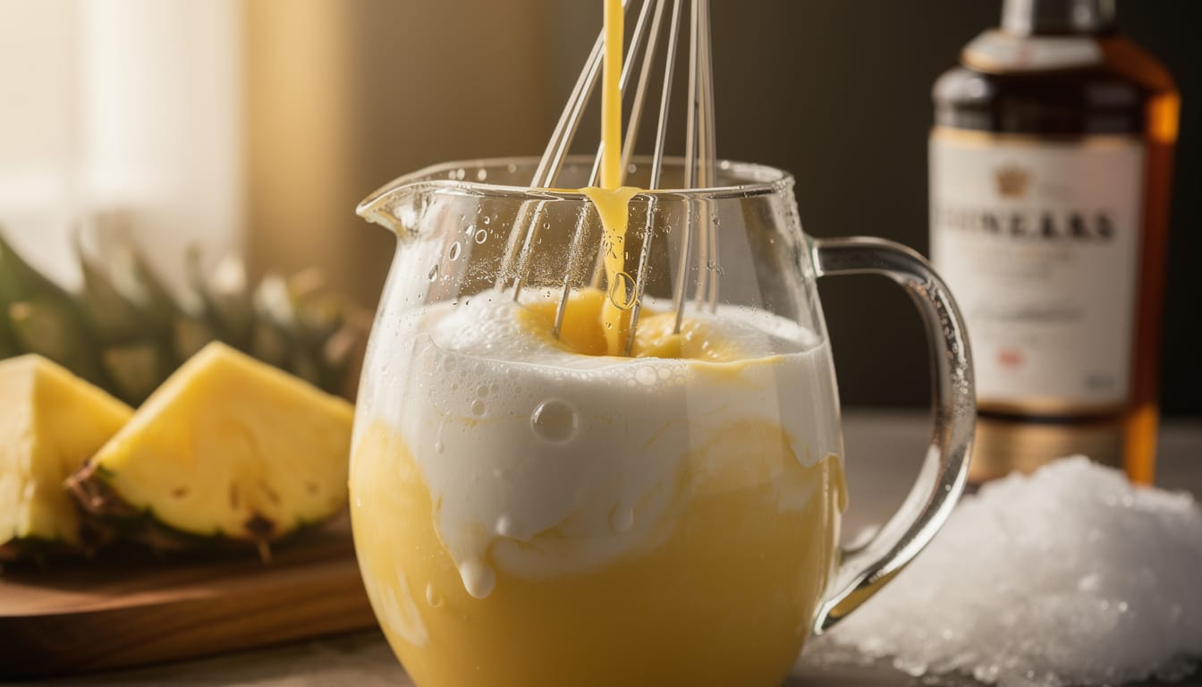 découvrez la recette facile et rafraîchissante de la pina colada en grand format, parfaite pour 10 personnes. idéale pour vos fêtes et événements, réalisez ce cocktail tropical en toute simplicité !