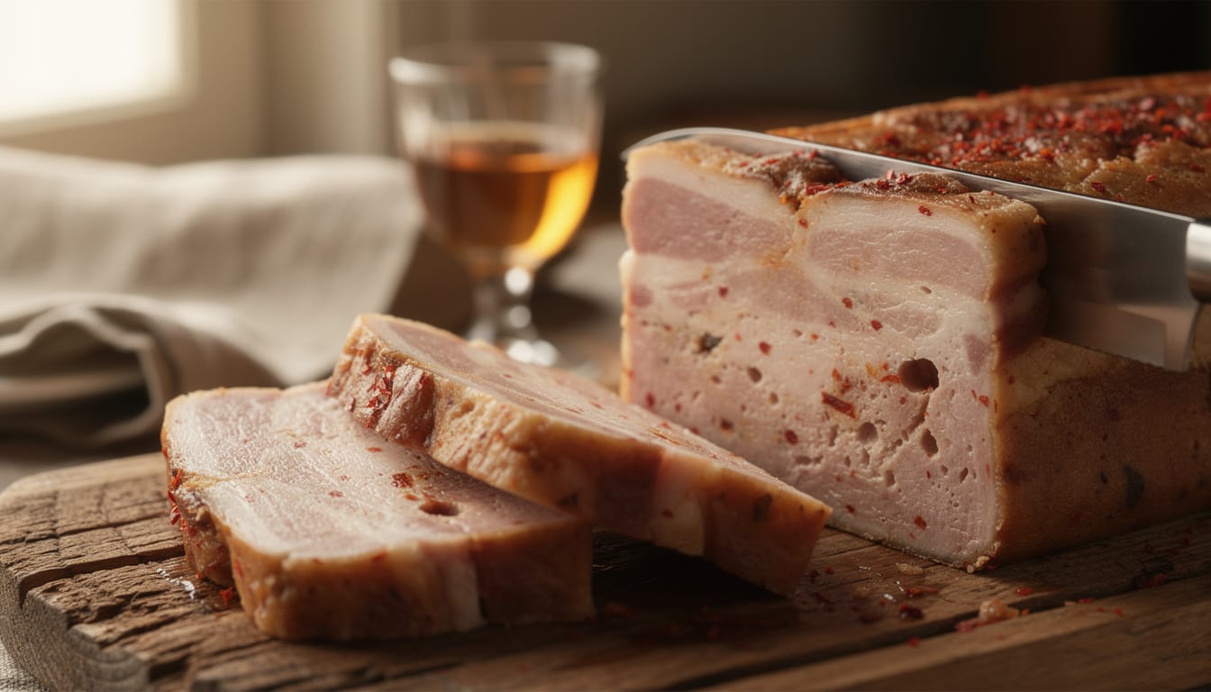 découvrez la recette traditionnelle de la terrine au piment d'espelette, un plat basque relevé et savoureux qui éveillera vos papilles avec ses saveurs authentiques.