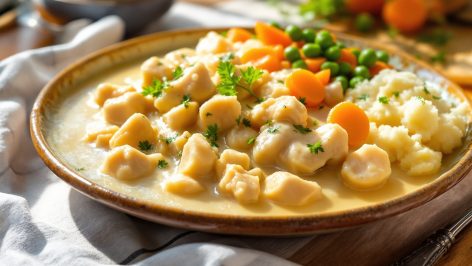 découvrez notre recette de blanquette de poulet : une version économique, rapide à préparer et incroyablement douce, idéale pour un repas réconfortant et savoureux en famille !