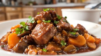découvrez notre recette de bourguignon simplifié : facile à préparer, riche en saveurs et encore meilleur réchauffé. idéal pour un repas convivial sans stress !