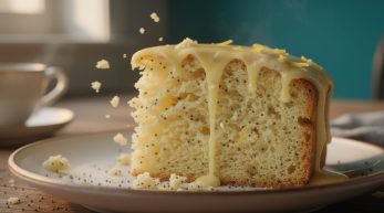 découvrez la recette du chef pâtissier pierre hermé pour un cake citron pavot moelleux et parfumé, facile à réaliser chez vous.
