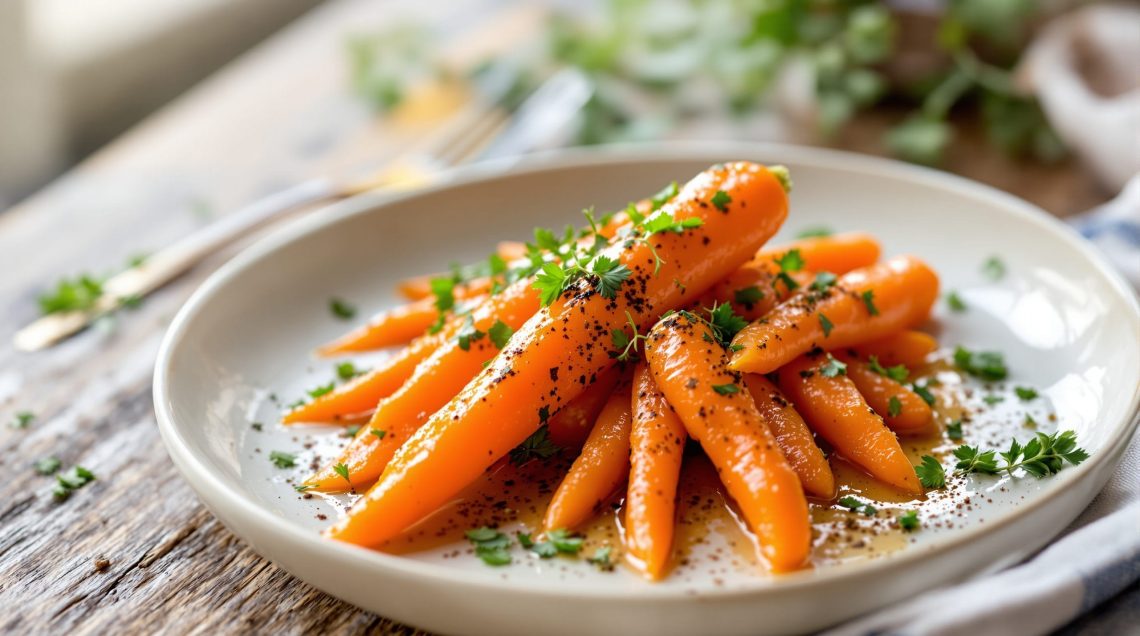 découvrez la recette des carottes vichy, un accompagnement facile et savoureux. glacées et subtilement parfumées, ces carottes de saison subliment vos plats tout en simplicité.