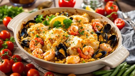 découvrez une recette facile et irrésistible de gratin de fruits de mer, parfaite pour régaler toute la famille. simple à préparer, savoureuse et gourmande, elle fera l’unanimité à votre table !