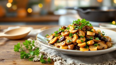 découvrez comment préparer des champignons persillés en poêlée express, une recette gourmande et réconfortante pour sublimer tous vos plats d’hiver en un rien de temps.