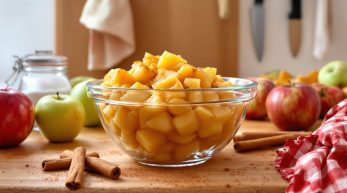 découvrez cette recette rapide de compote de pommes maison à la cannelle, réalisée avec seulement 3 ingrédients et prête en 15 minutes. idéale pour un dessert sain et savoureux !