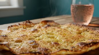 découvrez la recette authentique de la socca niçoise, une galette de pois chiches croustillante et savoureuse, parfaite pour un apéritif ou un encas léger.