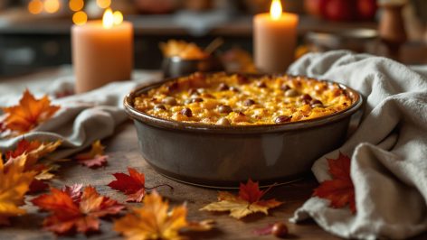 savourez la douceur de l’automne avec ce gratin butternut-châtaignes, une recette réconfortante et gourmande qui illumine vos soirées. facile à préparer et riche en saveurs, c’est le plat parfait pour se réchauffer.
