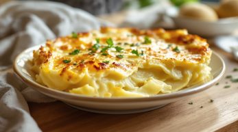 découvrez notre recette facile de gratin dauphinois, crémeux et fondant. un plat réconfortant à base de pommes de terre, idéal pour régaler toute la famille en toute simplicité !