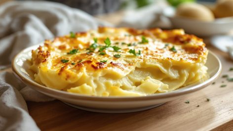 découvrez notre recette facile de gratin dauphinois, crémeux et fondant. un plat réconfortant à base de pommes de terre, idéal pour régaler toute la famille en toute simplicité !