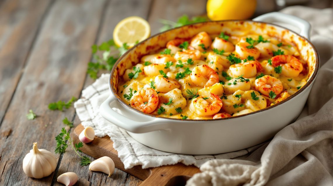 découvrez notre recette facile de gratin de fruits de mer, un plat gourmand et convivial qui ravira tous vos convives. parfait pour un repas réussi en toute simplicité !