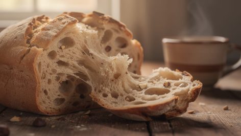 découvrez une recette facile et moelleuse de pain à la farine de châtaigne sans gluten, idéale pour une alimentation saine et gourmande.