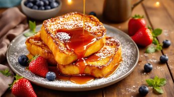 découvrez comment préparer un pain perdu brioché gourmand accompagné de caramel minute : une recette anti-gaspi facile et réconfortante pour un goûter savoureux et zéro déchet !
