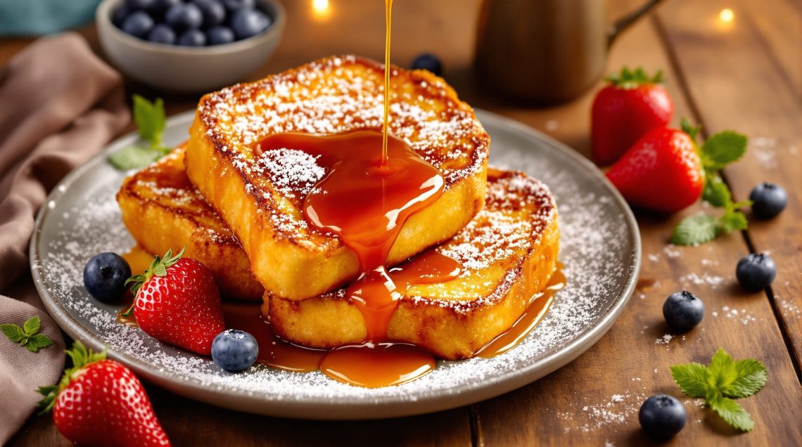 découvrez comment préparer un pain perdu brioché gourmand accompagné de caramel minute : une recette anti-gaspi facile et réconfortante pour un goûter savoureux et zéro déchet !