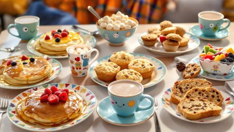 découvrez 9 recettes de petit-déjeuner réconfortantes et faciles à préparer pour réchauffer vos enfants les matins froids du mercredi. des idées gourmandes, parfaites pour bien commencer la journée !