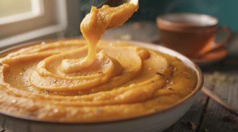 découvrez une recette facile et rapide de purée de potimarron onctueuse préparée en seulement 15 minutes avec votre thermomix. parfaite pour un repas gourmand et sain.