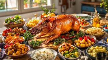 découvrez la recette traditionnelle du cochon de lait portugais : une peau parfaitement croustillante et une viande juteuse qui régalera petits et grands. tous les secrets pour réussir ce plat convivial en famille !