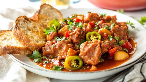découvrez la joue de porc à la catalane, une recette mijotée aux saveurs authentiques de l’espagne. plat convivial, tendre et parfumé, parfait pour régaler vos convives avec un voyage culinaire ensoleillé.