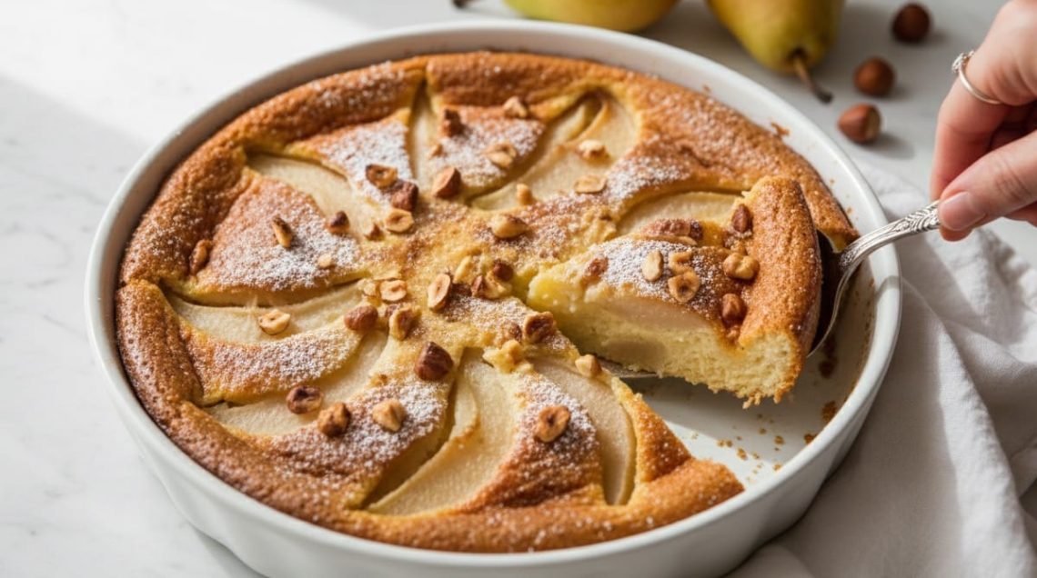 clafoutis-express-poires-noisettes-part-decoupee